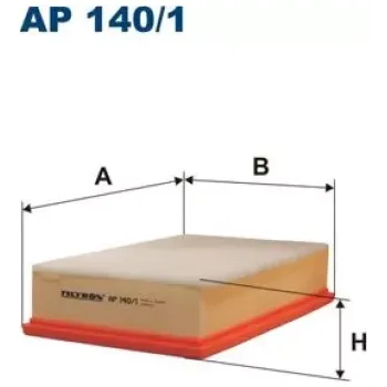 Vzduchový filtr FILTRON Vzduchový filtr AP 140/1