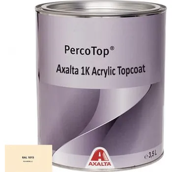 barva na kov Akrylátová 1K barva Axalta RAL 1015 5°lesku stupeň lesku Pololesk