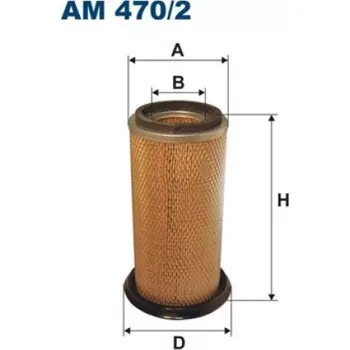 Vzduchový filtr FILTRON Vzduchový filtr AM 470/2