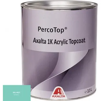 barva na kov Akrylátová 1K barva Axalta RAL 6027 5°lesku stupeň lesku Mat