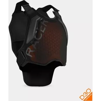 Motocyklový chránič hrudi a pátěře tělo chránič ALPHA PLASTRON, RACER (černá, vel. M)