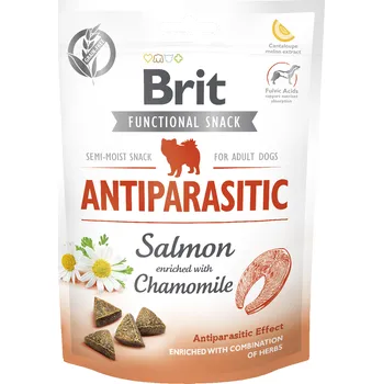 Pamlsek pro psa Brit Care Dog Functional Snack Antiparasitic Salmon 150g (min. odběr 10 ks)