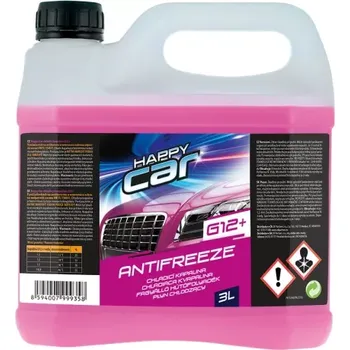 Nemrznoucí směs do chladiče HAPPY CAR Chladicí kapalina G12+ 3L