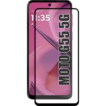 Screen Glass Protector Motorola Moto G55 5G Power Edition 5D Full Glue Ceramic černé