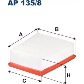 Vzduchový filtr FILTRON Vzduchový filtr AP 135/8