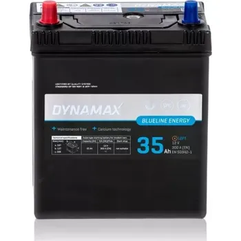Autobaterie DYNAMAX ENERGY BLUELINE 35 ASIA L 12V 35AH 300A