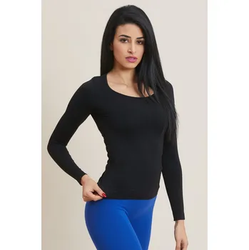 Pánské tričko Frida® - FGM04® Zeštíhlující tričko s dlouhým rukávem FGM04 Innergy® černé Velikost: L/XL