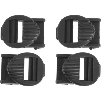 Moto obuv přezky přezek pro boty Maverik 2015/2016, FLY RACING (černé, sada 4 ks)