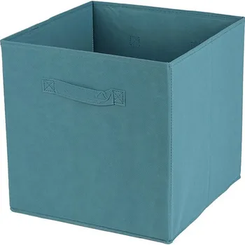 Úložný box Dochtmann Box do kallaxu, úložný, textilní, petrolejový, 31 × 31 × 31 cm