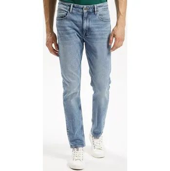Pánské rifle Cross Jeans Trammer E 169-124 Mid Blue Velikost: W29, Délka: L32