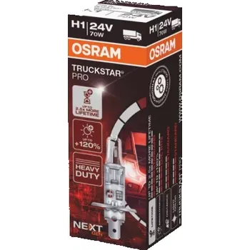 Autožárovka OSRAM TRUCKSTAR PRO NEXTGEN +120% 24V H1 64155TSP