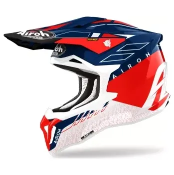 Helma na motorku přilba STRYCKER Skin, AIROH (červená, vel. M) 2025