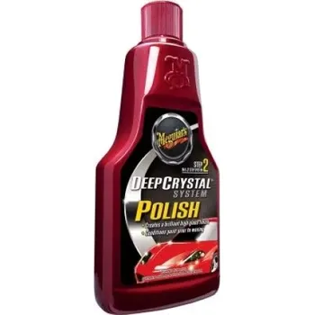 MEGUIARS DEEP CRYSTAL STEP 1 PAINT CLEANER - ČISTIČ LAKU 1. KROK (3-KROKOVÝ LEŠTICÍ SET) 473 ML
