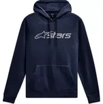 mikina BLAZE HOODIE 3, ALPINESTARS (modrá/šedá, vel. 2XL)