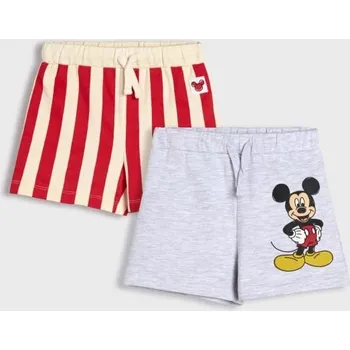 Chlapecké oblečení Sinsay - Sada 2&nbsp;kraťas Mickey Mouse - šedá - 196DG-9MM - 196DG-9MM-80