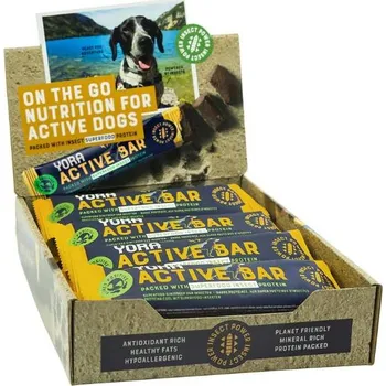 YORA Dog Active Bar proteinová tyčinka z hmyzu 12x35g