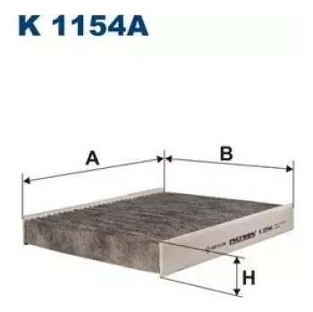 Kabinový filtr FILTRON Kabinový filtr K 1154A