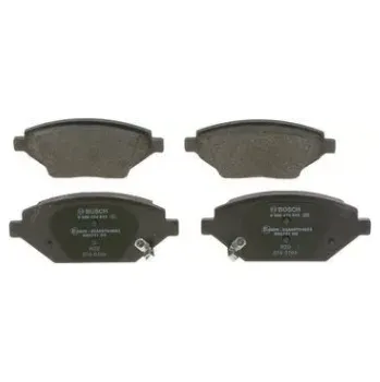 Brzdová destička BOSCH Sada brzdových doštiček 0 986 424 843