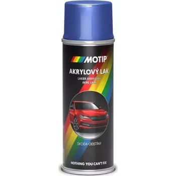 Silikonový sprej MOTIP Škoda modrá race metalická 200ml