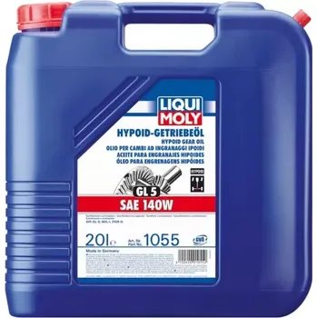 Převodový olej LIQUI MOLY 1055 HYPOIDNÍ PŘEVODOVÝ OLEJ SAE 140W - 20L