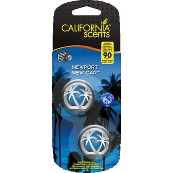 California Scents MINI DIFFUSERS SINGLE SCENT NEW CAR