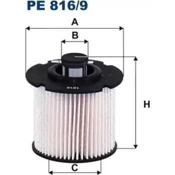 Palivový filtr FILTRON Palivový filtr PE 816/9