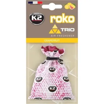 Vůně do auta K2 ROKO TRIO GRAPEFRUIT - osvěžovač vzduchu 25G