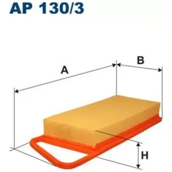 Vzduchový filtr FILTRON Vzduchový filtr AP 130/3