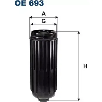 Autodíl FILTRON Olejový filtr OE 693