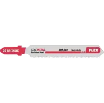 FLEX JS 83 INOX VE3, Pilové plátky pro INOX / nerez do přímočaré pily