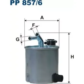 Palivový filtr FILTRON Palivový filtr PP 857/6
