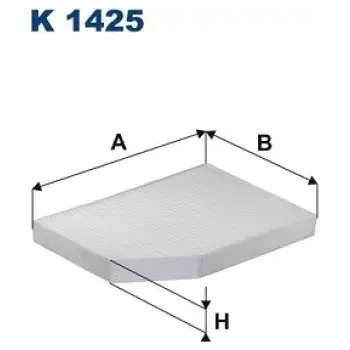 Kabinový filtr FILTRON Kabinový filtr K 1425