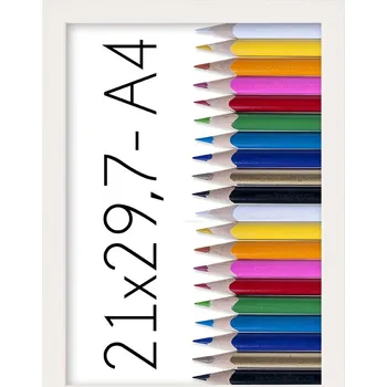 Rám na obraz Tradag Rámeček Tosca bílý 21x29,7 - A4