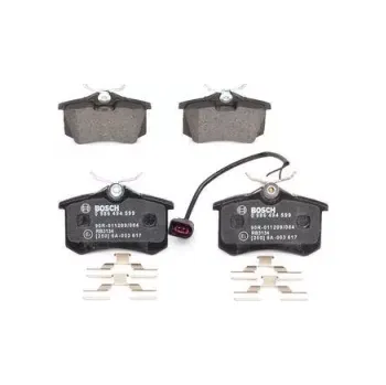 Brzdová destička BOSCH Sada brzdových doštiček 0 986 494 599