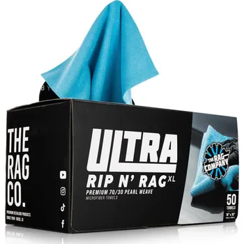 TRC ULTRA Rip N' Rag XL Pearl Weave – víceúčelové mikrovláknové utěrky v roli (50ks)