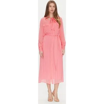 Dámské šaty TWINSET Košilové šaty 251TP2260 Oranžová Loose Fit 40