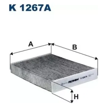 Kabinový filtr FILTRON Kabinový filtr K 1267A