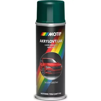 Silikonový sprej MOTIP Škoda zelená island metalická 200ml