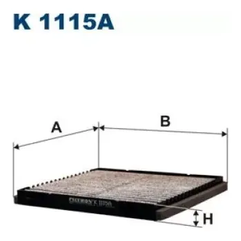 Kabinový filtr FILTRON Kabinový filtr K 1115A