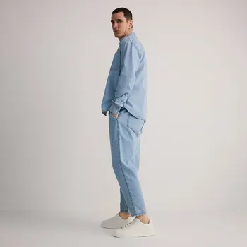 Reserved - Džíny carrot fit - modrá - YQ343-50J - YQ343-50J-32