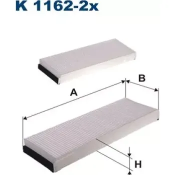 Kabinový filtr FILTRON Kabinový filtr K 1162-2x