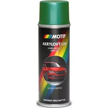 Silikonový sprej MOTIP Škoda májová zelená metalíza 200ml