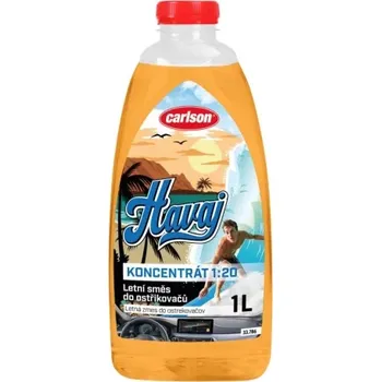 Směs do ostřikovače CARLSON Edice bláznivé léto Letní koncentrát 1:20 - HAVAJ 1L