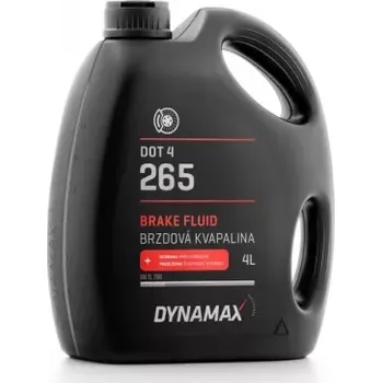 Brzdová kapalina DYNAMAX 265 DOT4 4L