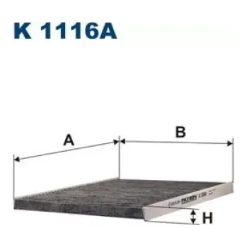 Kabinový filtr FILTRON Kabinový filtr K 1116A