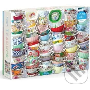Puzzle Galison Puzzle Čajové šálky 1000 dílků