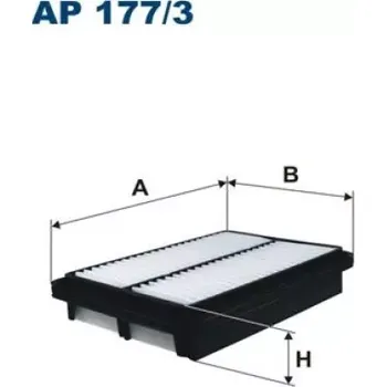 Vzduchový filtr FILTRON Vzduchový filtr AP 177/3