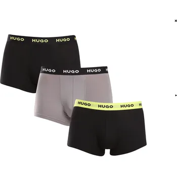 Boxerky HUGO TRUNK TRIPLE PACK 3PACK TRENKY 986 Velikost: M