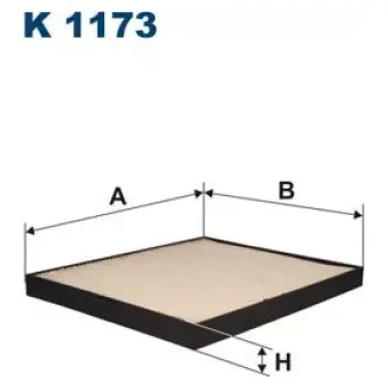 Kabinový filtr FILTRON Kabinový filtr K 1173