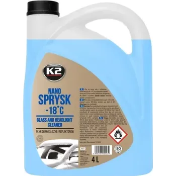 Směs do ostřikovače K2 NANO SPRYSK - nemrznoucí kapalina 4L